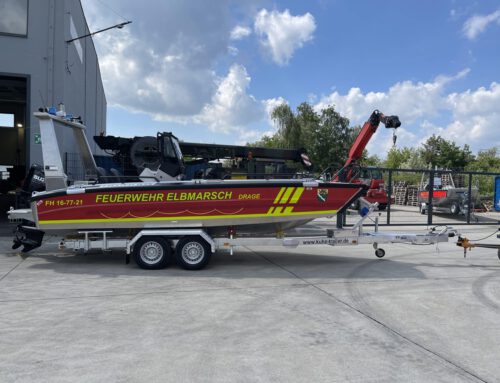 Mehrzweckboot in Drage in den Dienst gestellt