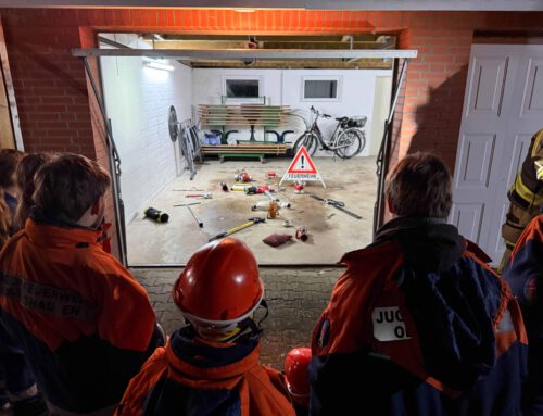 Jugendfeuerwehr-Nachtmarsch in Oldershausen