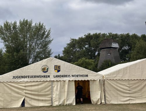 Abschnittszeltlager des Brandabschnitts Nord des Landkreises Northeim zu Gast in Schwinde/Stove